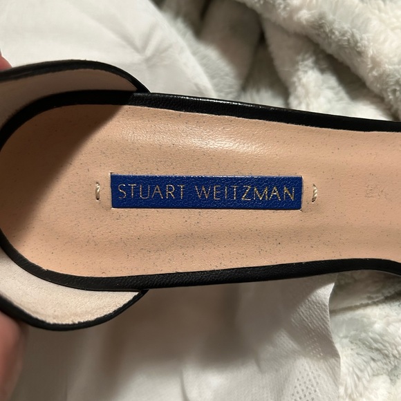 STUART WEITZMAN DANCER 95 SANDAL Black Size 9 1/2 only wore once - Picture 13 of 13